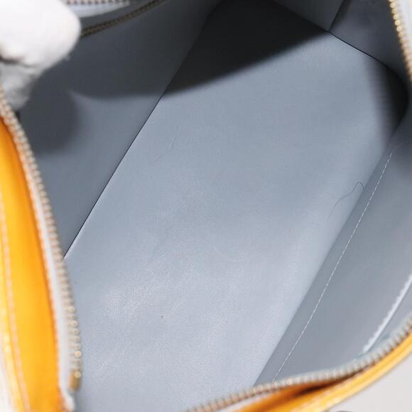 LOUIS VUITTON Monogram Vernis Houston Hand Bag Gris M91053 - Picture 11 of 16